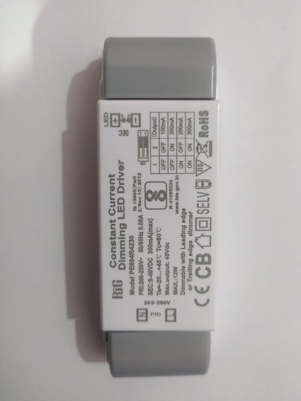 dali dimmable led driver