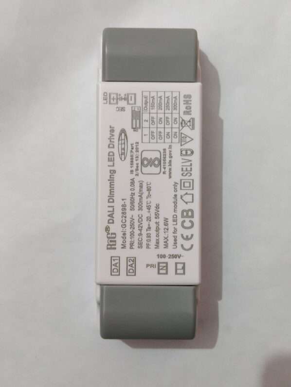 Dali dimmable 6W 150mA