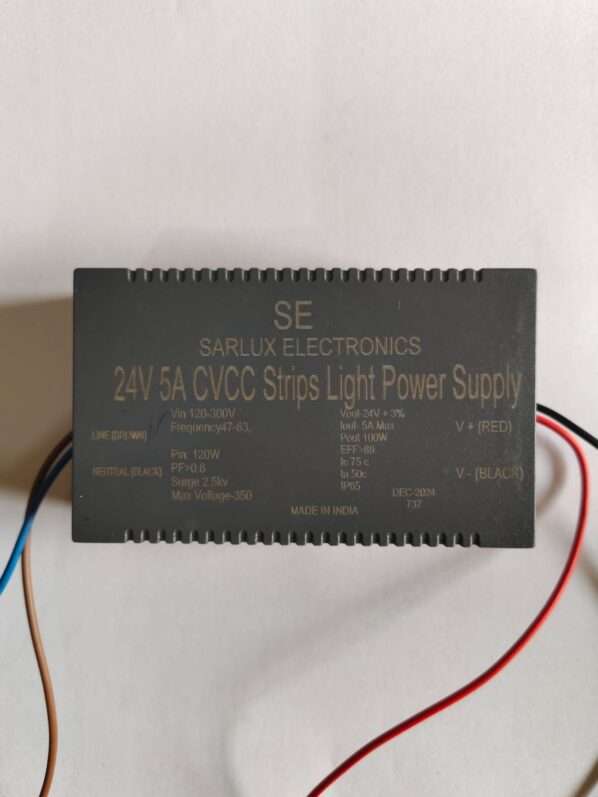 24V 5A 120W Waterproof Power Supply