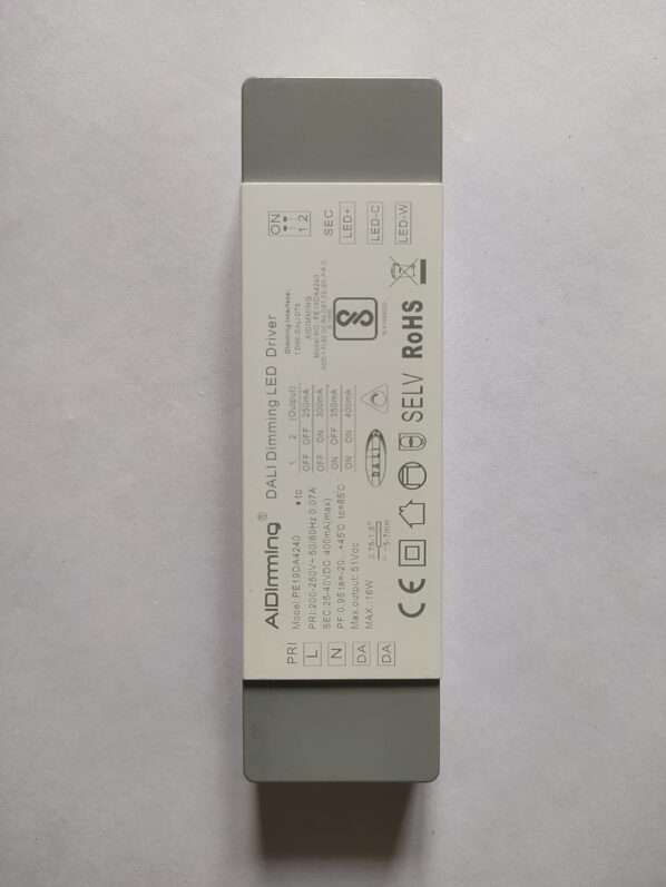 AIDimming 20W 40Vdc DALI Dimming LED Driver