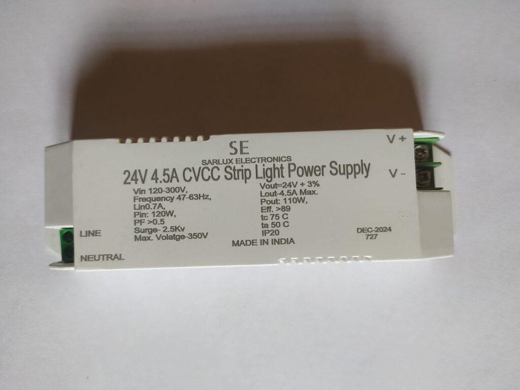 24V 4.5A CVCC Light Power Supply - Image 6