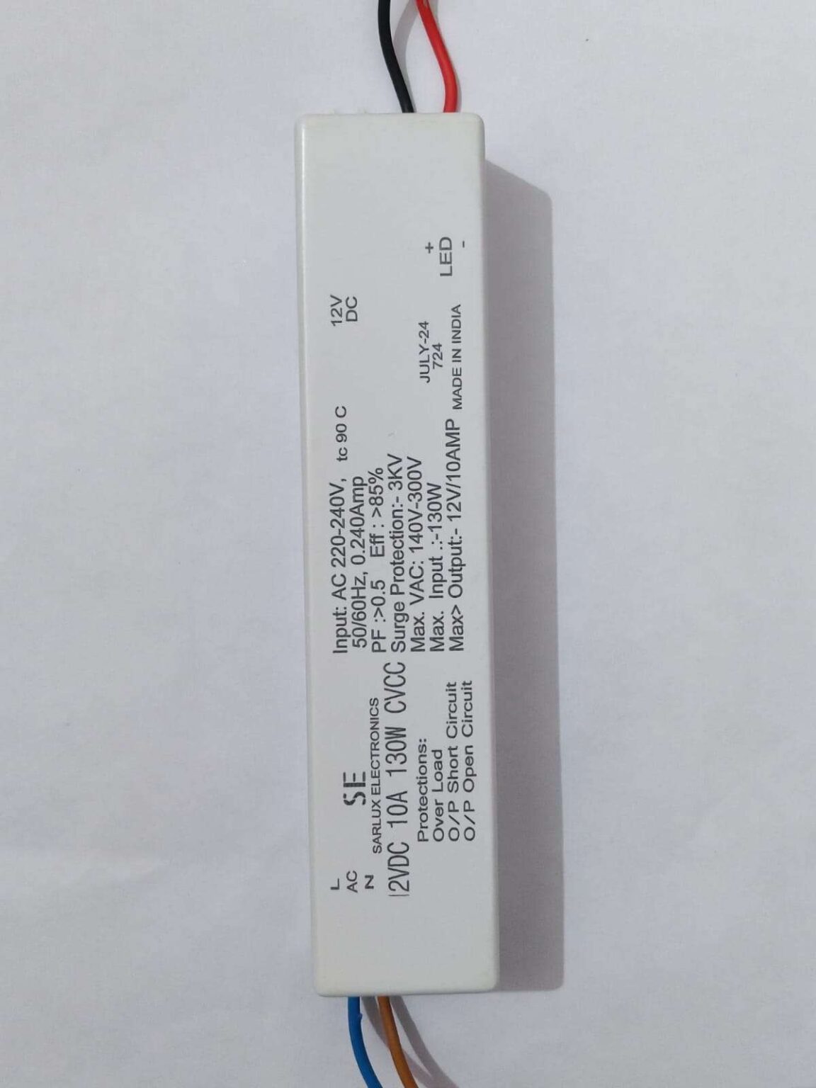 12V 120W ip65 power supply - Image 3