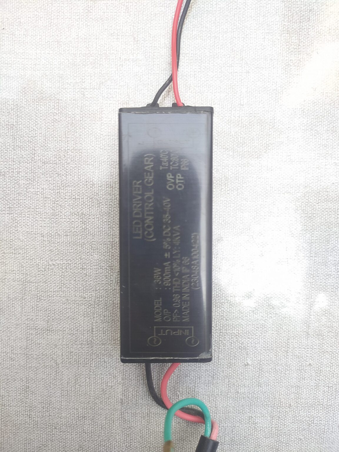 36W 900mA street light driver
