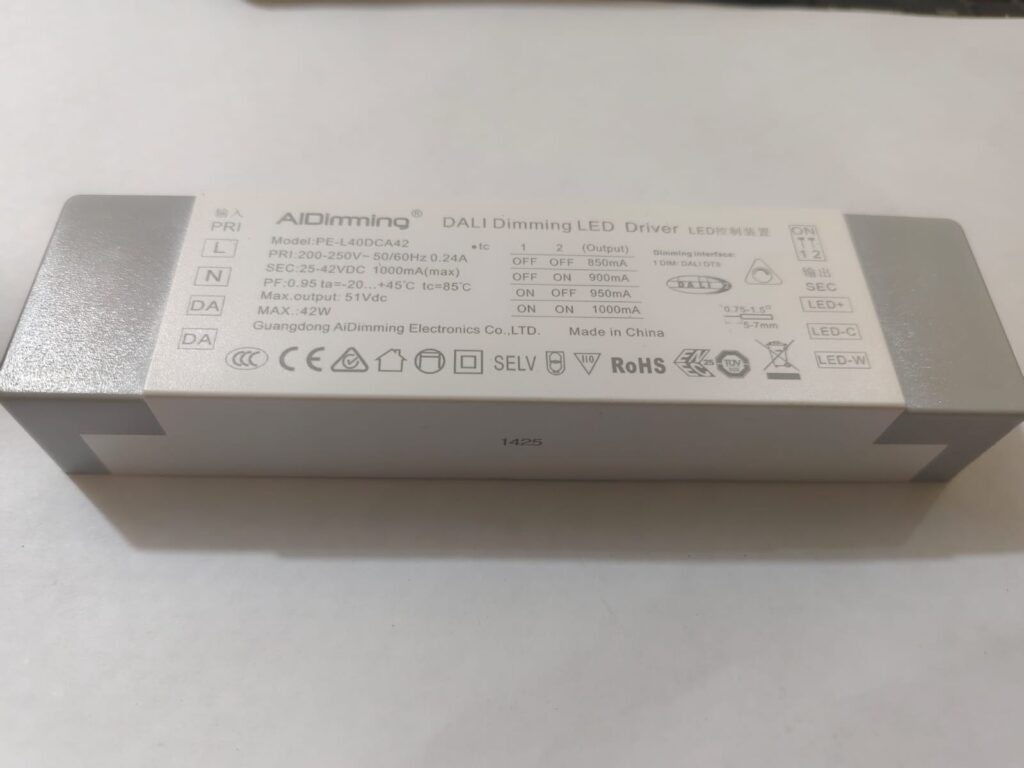 Dali Dimming DT8 Led Driver 1000mA