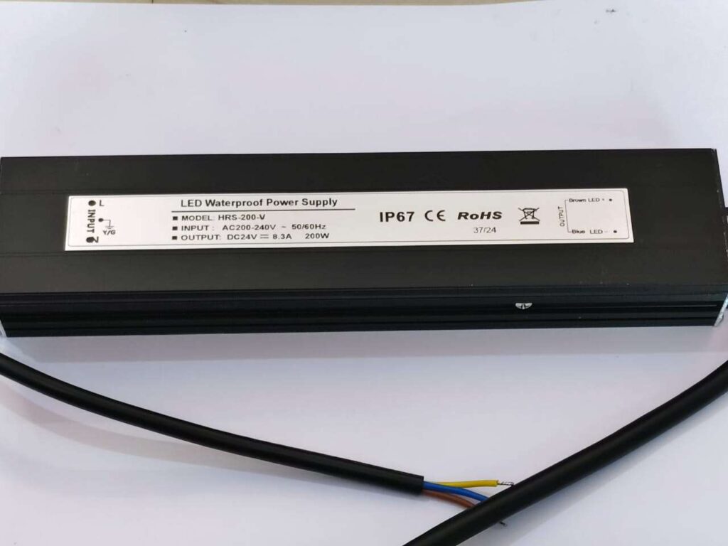 Waterproof power supply 24V 200W - Image 2