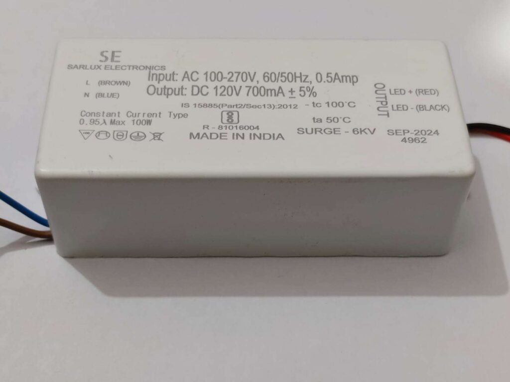 120V 700mA Led driver Sarlux Electronics - Image 3