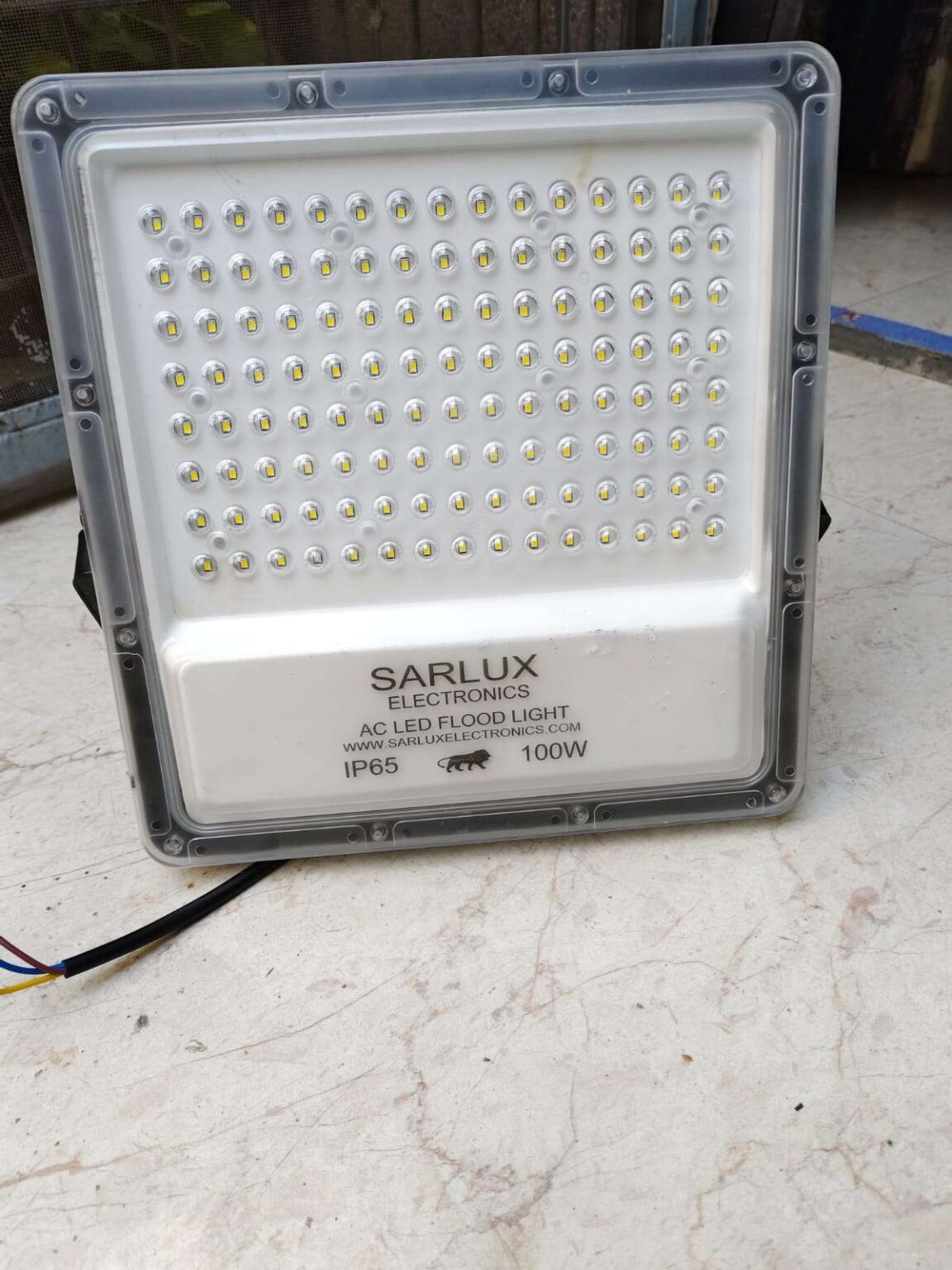 Led flood light sarlux electronics 100W