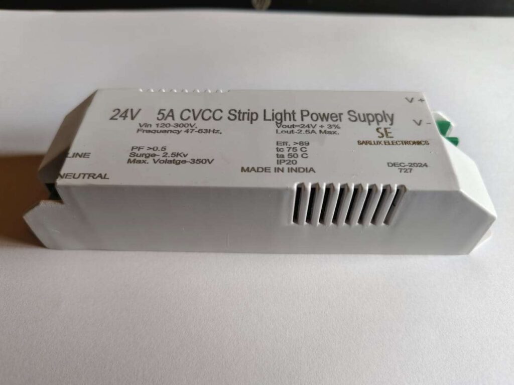 24V 5A Led Driver Sarlux Electronics - Image 3