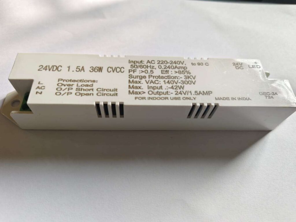 24VDC 1.5A 36W Led Driver - Image 3