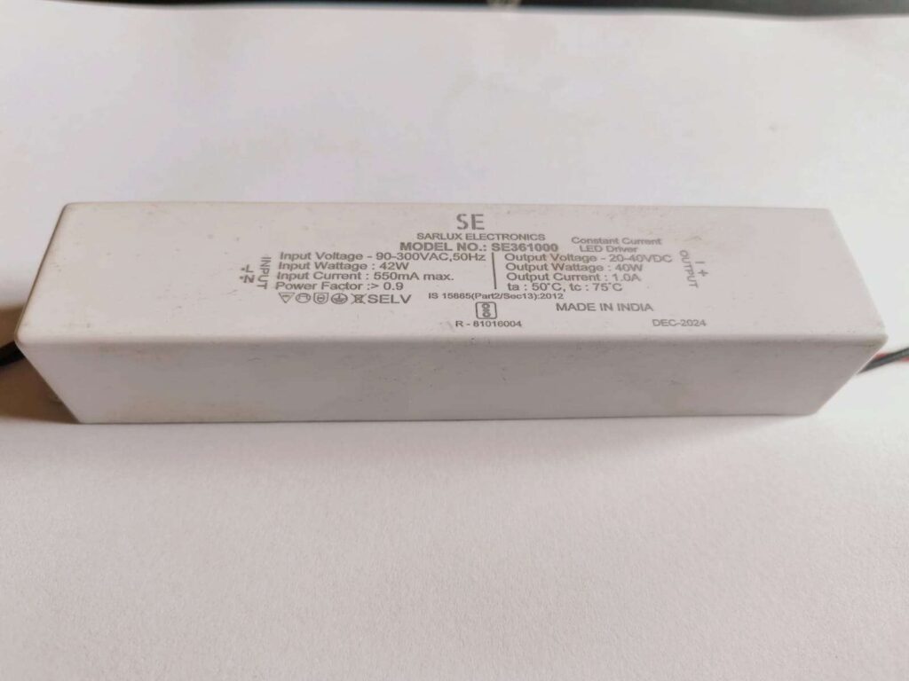 40W 1A Sarlux Electronics Led Driver - Image 4