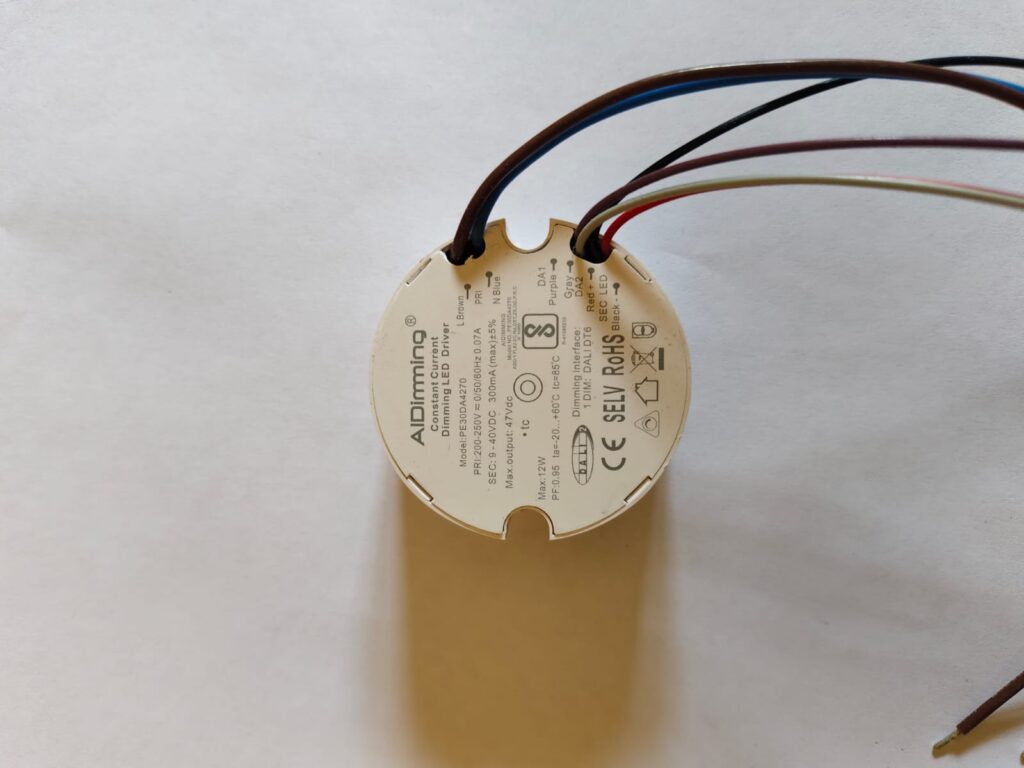 AIDimming 12W 47VDC Constant Current Dimming Led Driver