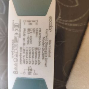 GO COLOR TRAIC DIMMABLE DRIVER 12 W 300mA