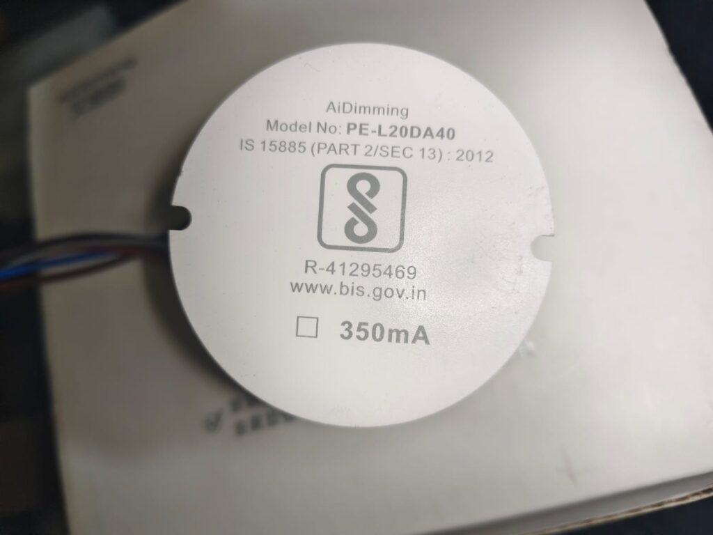 DALI DRIVER AIDIMMING