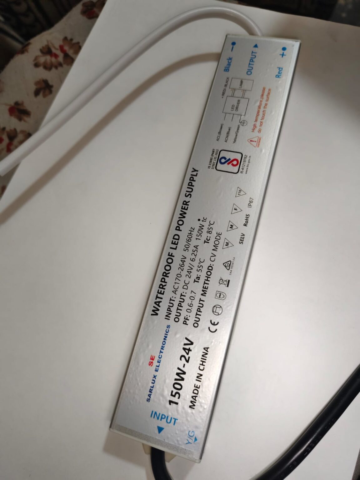 WATERPROOF LED POWER SUPPLY 200W-24V - Image 4