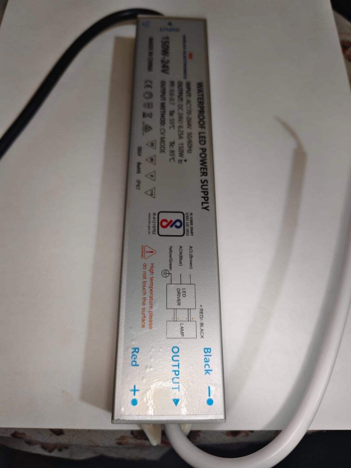 Waterproof led power supply