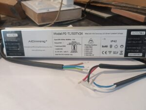 AIDimming 24V 150W Dimmable LED Driver | TRIAC, 0-10V, 1-10V | 24V 6.25A Constant Voltage Power Supply |