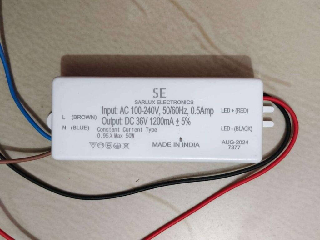 36V 1200mA led driver sarlux electronics