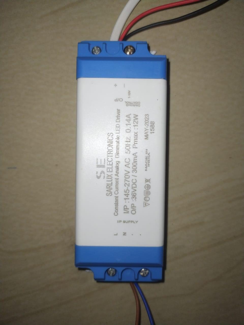 12W 300mA analog dimmable
